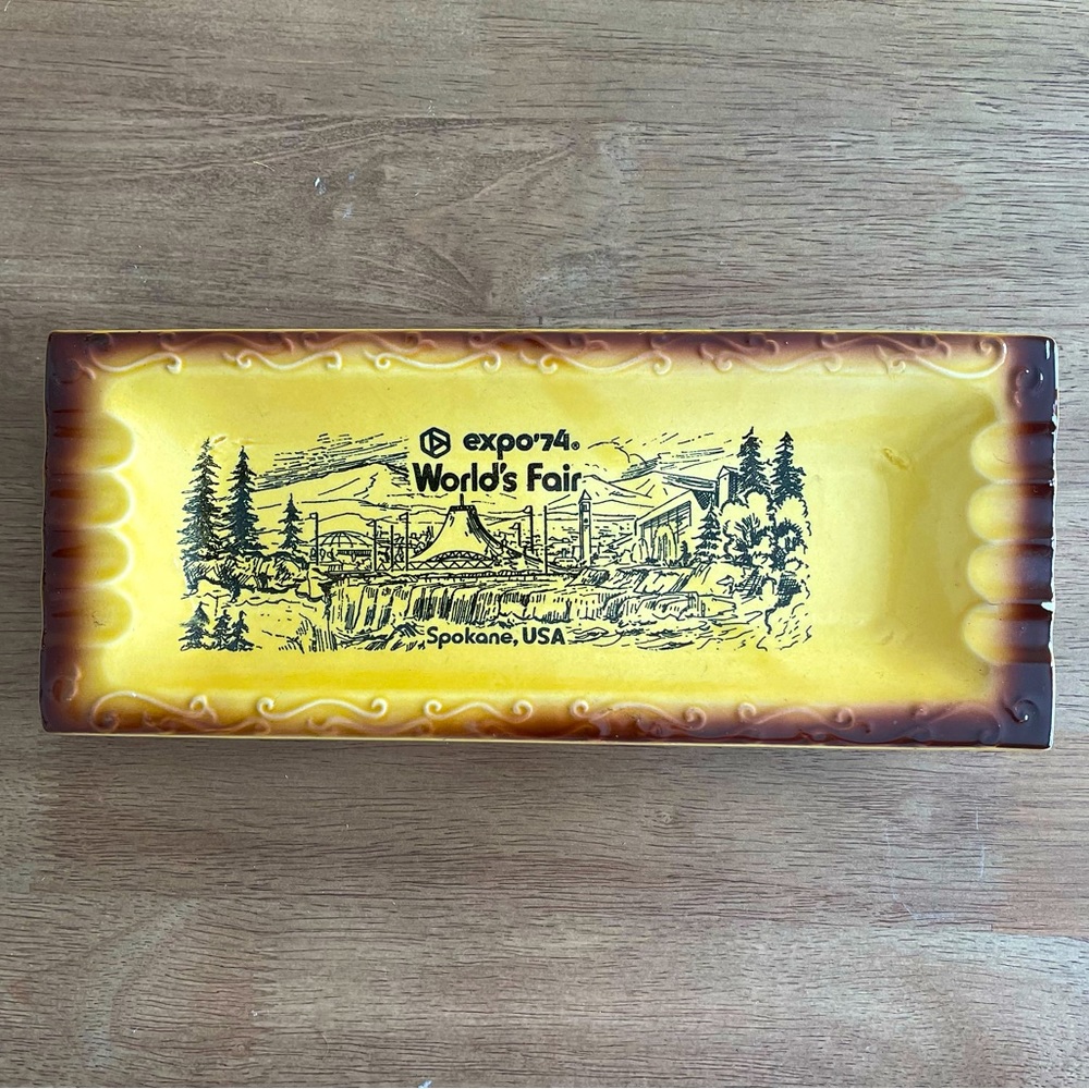 Expo’74 Worlds Fair Spokane Washington Ash Tray